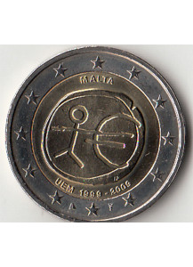 2009 - 2 Euro MALTA Unione Economica e Monetaria Fdc